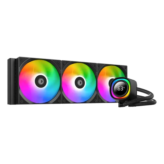 Water Cooler Id-cooling Fx360 Td Argb Display Temperatura Negro