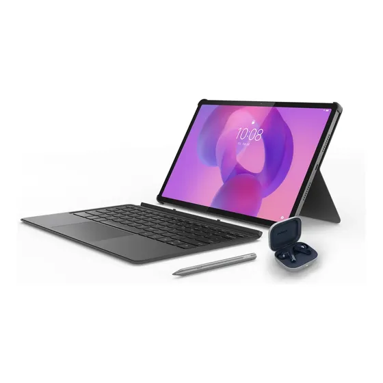 Tablet Lenovo Ideatab Pro 8gb 256gb Teclado + Pen + Motobuds Gris