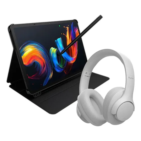 Combo Tcl Nxtpaper 11 Plus 8+256gb+funda+pen+over-ear