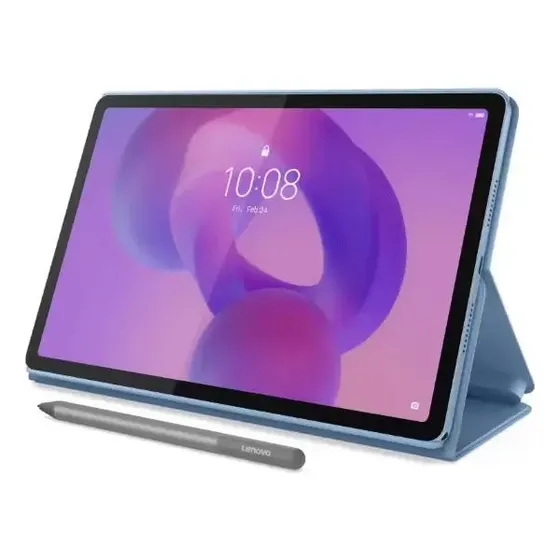 Tablet Lenovo Idea Tab 8gb 128gb Android 15 + Funda + Pen Azul
