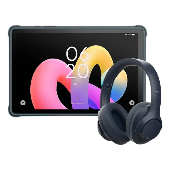 Combo Tcl Pad 10l 4+128gb + Auriculares Hune Over-ear