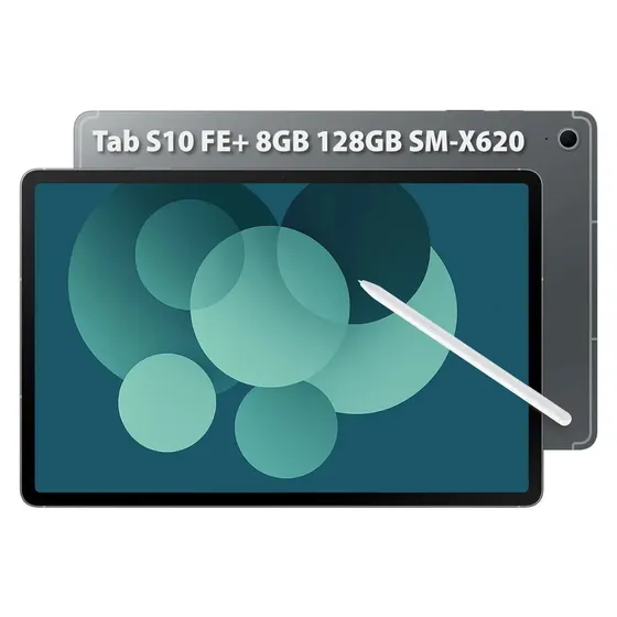 Tablet SAMSUNG Galaxy Tab S10 FE+ 13" SM-X620 8GB 128GB Gray con S Pen y FUNDA