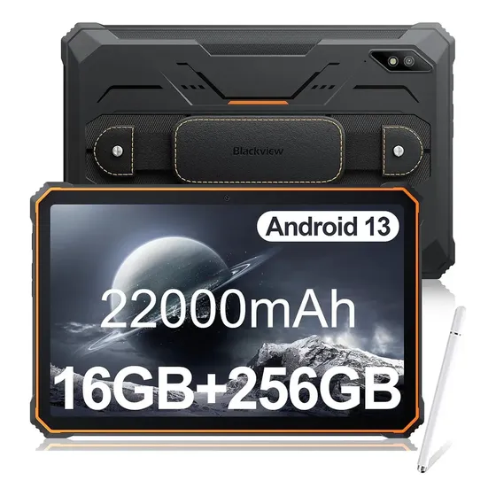 Tablet Blackview Active 8pro 16gb Ram 256gb Rom Nfc Tableta Color Naranja