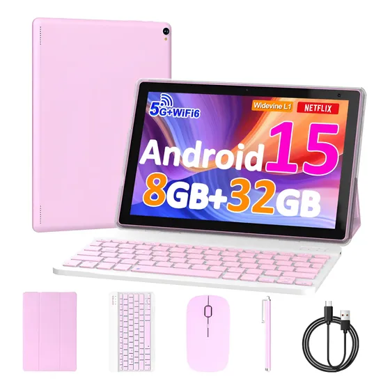 Tablet Android 15 De 10 Pulgadas, 8gb Ram 32gb Rom