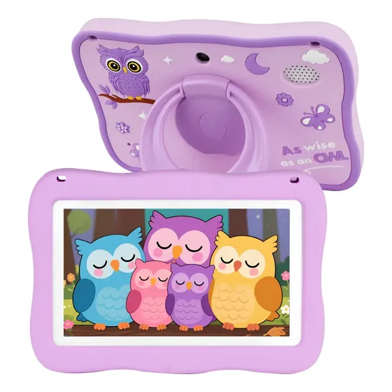 Tableta Para Niños De 32 Gb Para Niños De 3 A 7 Purple
