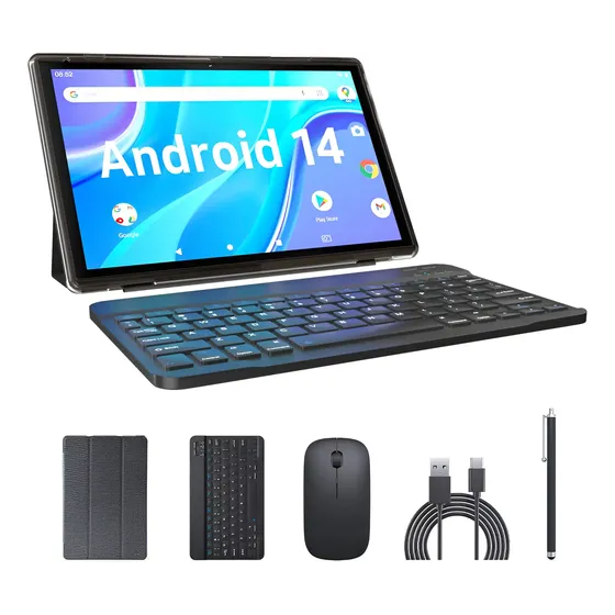 Atozee Tableta 2 En 1 Android 14 Tablets Con