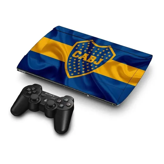Skin Boca Juniors  Para Ps4 Consola Ploteo Protector Funda