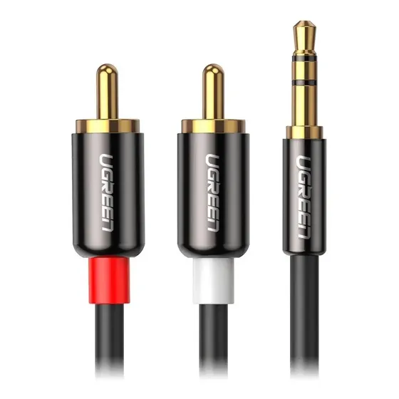 Cable estéreo P2 de 3,5 mm macho a 2 Rca macho de 2 m Ugreen