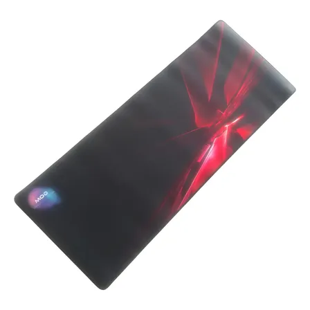Mouse Pad Gamer Mod Antideslizante, Lavable 80 X 30 Cm Negro Liso