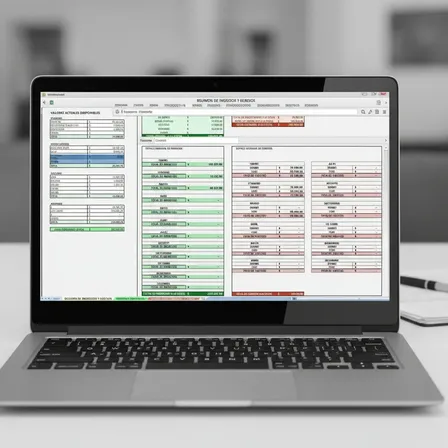 Planilla Excel - Control De Gastos - Ingresos Y Egresos
