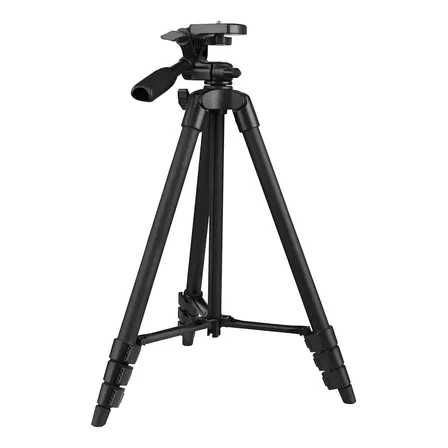 Tripode Fotografia Kolke KVT-449 1.35 Metros Plegable Camaras Celular Profesional Negro