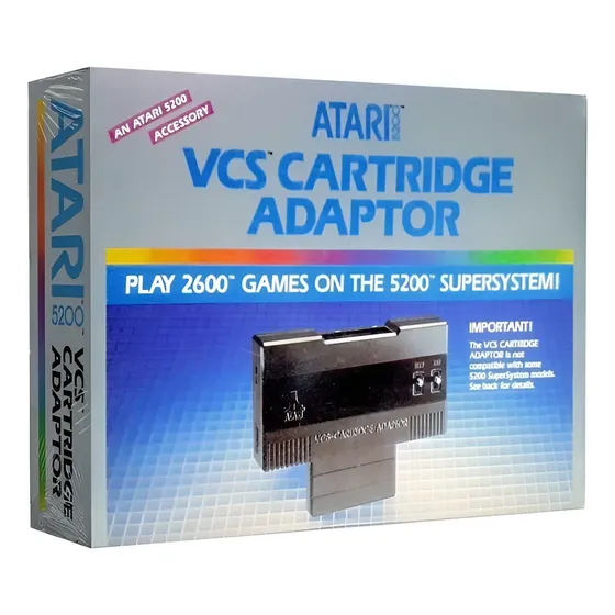 Conversor Adaptador De Atari 5200 A Cartuchos De 2600 Nuevo