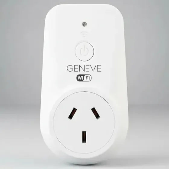 Enchufe Smart Inteligente Wifi Domotica Timer Toma 10a Mejor Color Blanco GENEVE