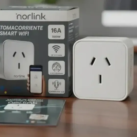 Tomacorriente Smart Enchufe Wifi 16 A Smartlife Alexa Google Norlink