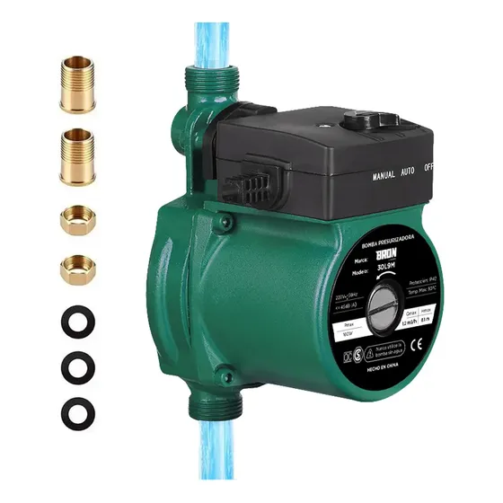 Bomba Presurizadora Bron de Gadnic Presión Automática Sensor de Flujo WATPUM14 220V
