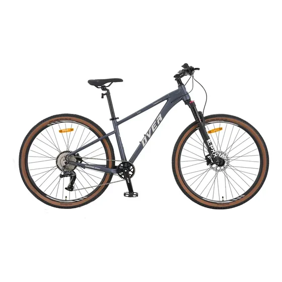 Bicicleta MTB Overtech Peregrine Sport R29 1x11 Hidráulica Petróleo/gris M