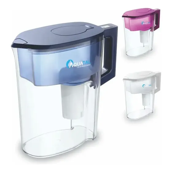Jarra Purificadora Aquatal Lily - 2 Litros Color Azul