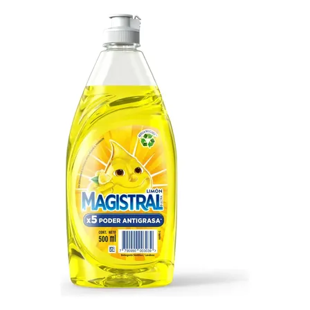 Detergente Magistral Ultra Limon 500 Ml