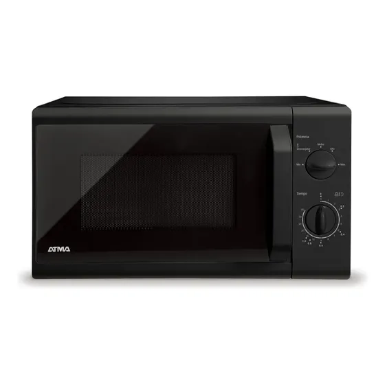 Microondas Rotativo Atma Matrb20uap 700w 20l