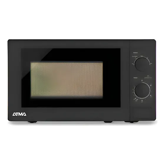 Microondas 20lts Atma Matrb20ubp Mecánico Negro