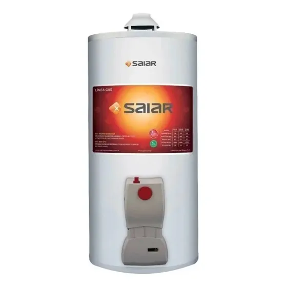 Termotanque Gas 50L Saiar MSA Multigas Colgar Válvula Seguridad