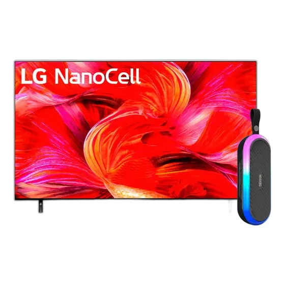 Combo Smart Tv Lg 55  4k Nanocell + Parlante Dekkin 16w
