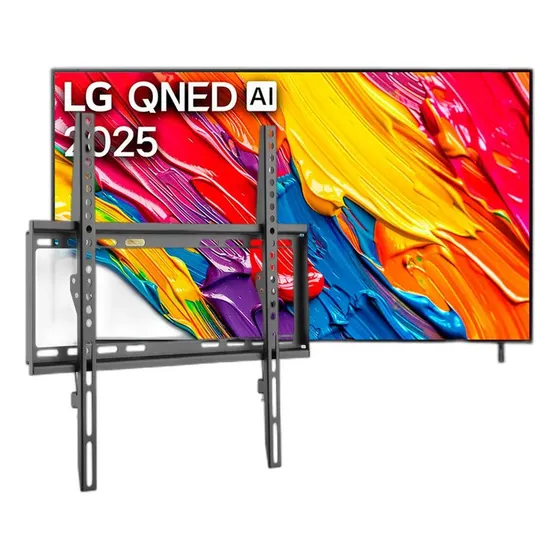 Combo Smart Tv Lg Qned 55  4k + Soporte Fijo 32 -70