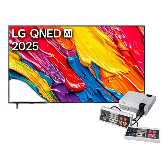 Combo Smart Tv Lg Qned 55  4k Uhd + Consola Retro Nes Hd