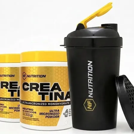 Creatina NF Nutrition en polvo Sin sabor x 300g 2 packs de 60 un