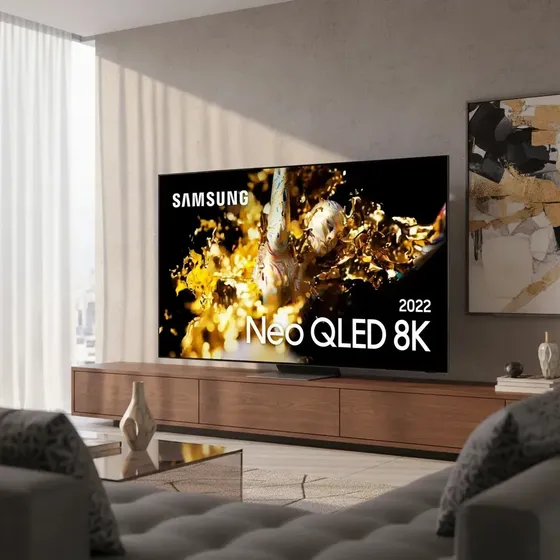Smart TV Samsung 65 Neo QLED 8K QN65QN700BG acero con Wi-Fi Bluetooth HDR Tizen Alexa Bixby Google Assistant 6 parlantes 3 USB ethernet 110 220V pantalla QLED 8K color acero sistema operativo Tizen