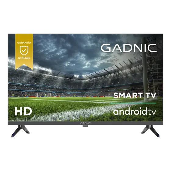 Gadnic Tv32s001 Smart Tv 32 Hd Android Negro