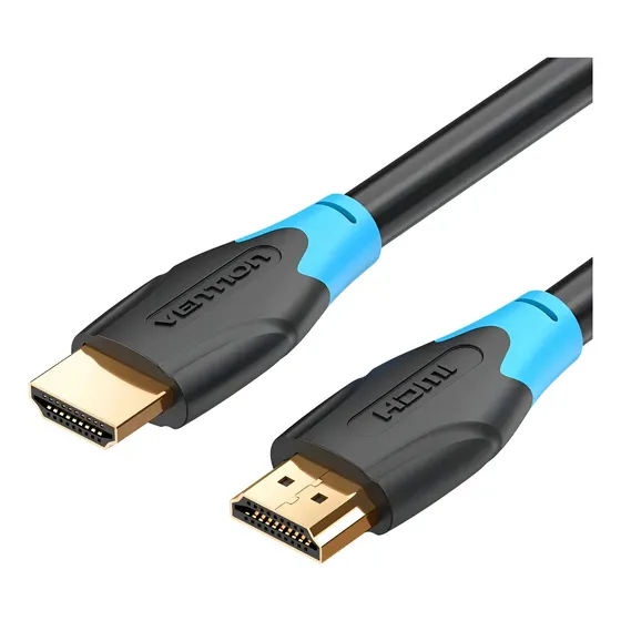 Cable HDMI 2.0 Vention - 5 Metros - Ultra Hd 4k Hdr - Certificado Profesional - Cable Blindado Premium - 10 gbps - Gamer - Para PS5 / PC / Notebook / Monitor / TV / Proyector - AACBJ