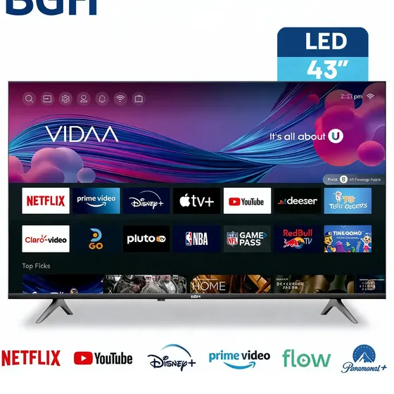 Smart Tv Led Fhd 43 Bgh Vidaa B4325fh5