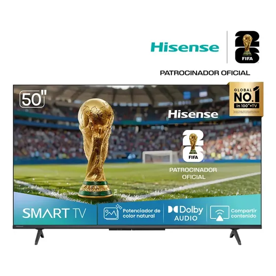 Televisor inteligente Hisense FHD de 50 pulgadas 50a4nv