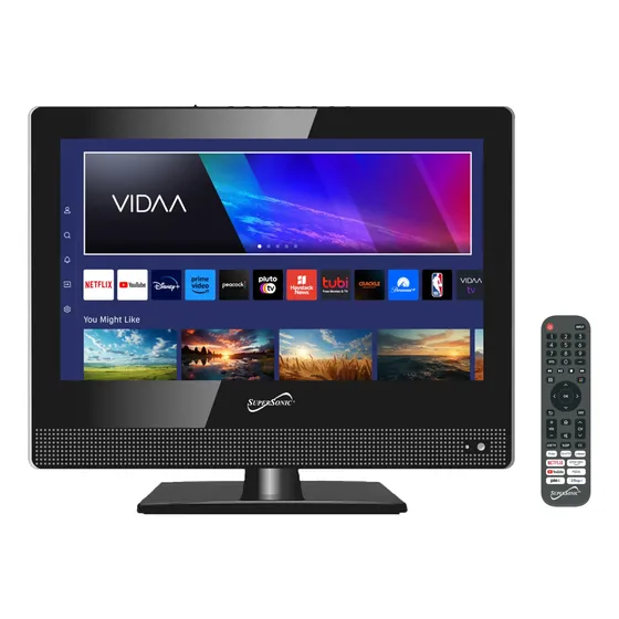 Smart Tv Supersonic Sc-1520vtv 15.6 Pulgadas 1080p Wifi Usb