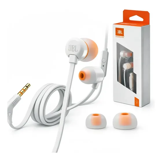 Auriculares Audifonos Jbl Tune 110 Cable Aux Gamer Jack 3.5m