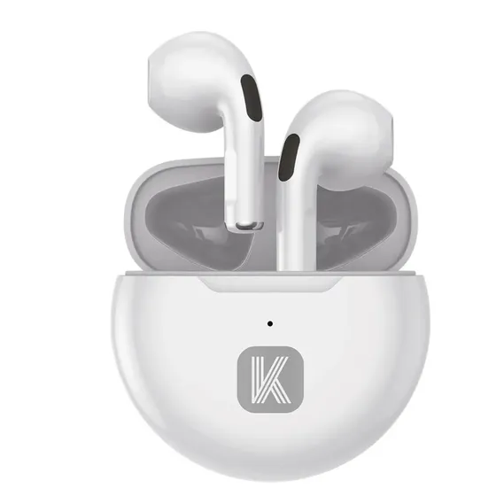 Auriculares Inalámbricos Bluetooth In-ear Buds Tws Billie Karsen Compactos Color Blanco