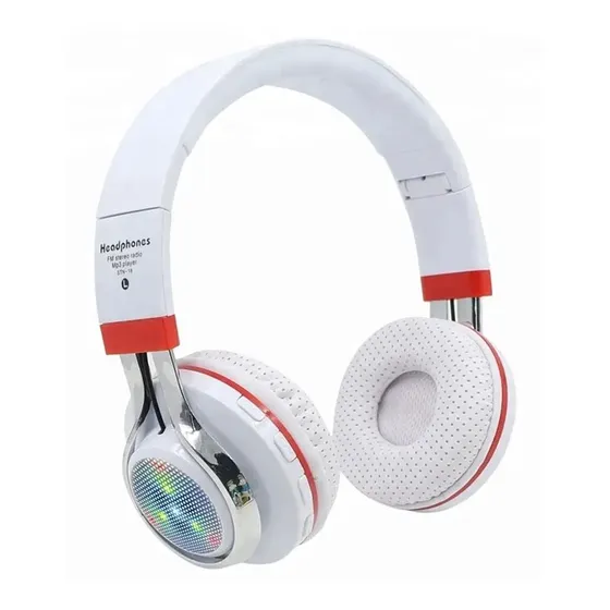 Auriculares Inalámbricos Bluetooth Led Rgb Fm Function