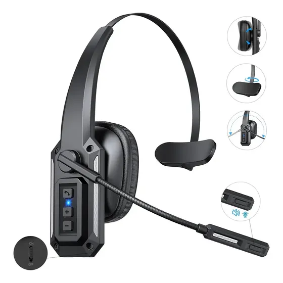 Auriculares Bluetooth Over Ear Manos Libres Anc