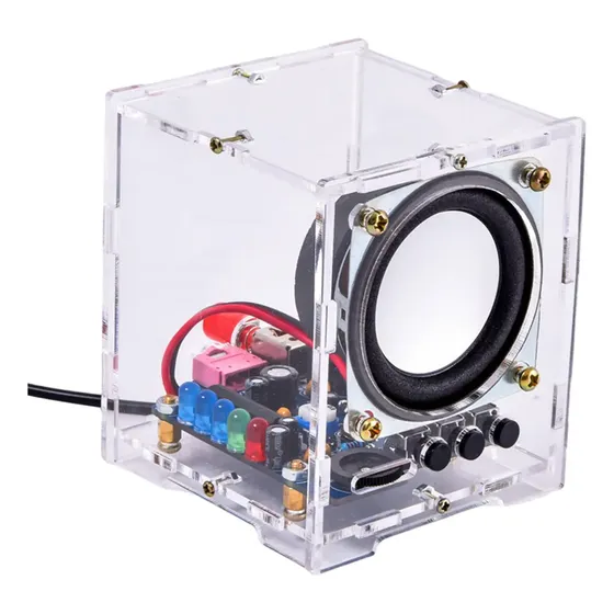 Hu Audio Production Kit Diy 5v Dc Powered With Led Finished