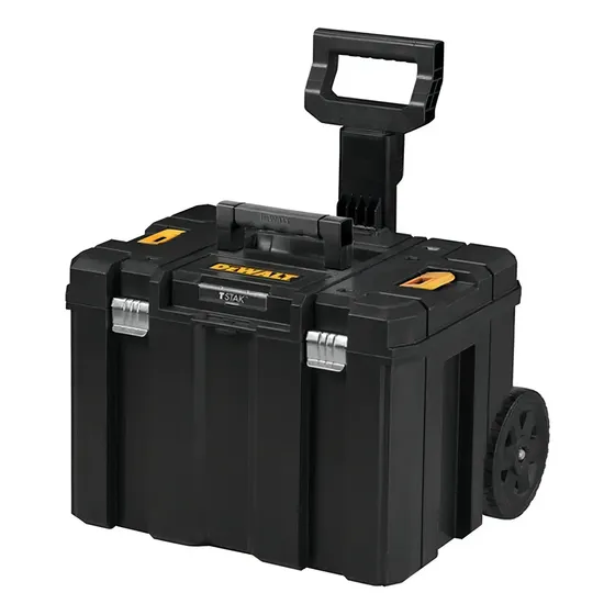 Caja Herramientas Organizador Dewalt DWST17820 TSTAK Almacenamiento Profundo Apilable Con Ruedas