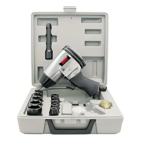 Llave De Impacto Neumatica Omaha LX-001 + 16 Acc Maletin