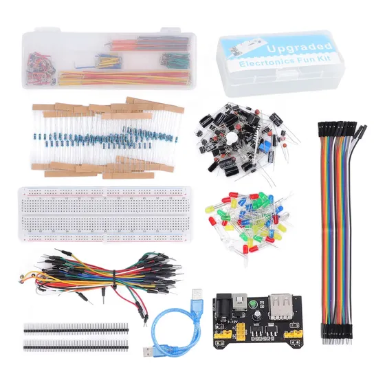 Surtido De Kits De Componentes Electrónicos Starter Fun 830