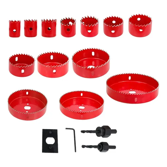 Kit De Herramientas De Corte De Metal Con Broca De 13 Piezas