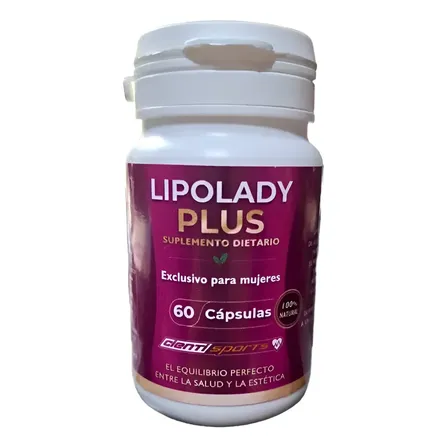 Quemador De Grasa Único Para La Mujer Lipolady Plus Potente Sin Sabor