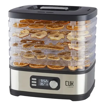 Deshidratador Cuk By Gadnic DESHID18 Alimentos Frutas Verduras Carnes Gris 220V