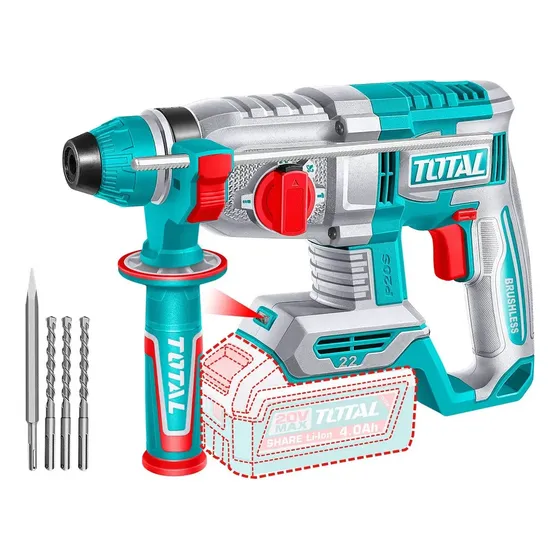 Rotomartillo Inalámbrico 20v Brushless Sds Plus Sin Bateria