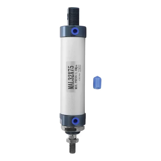 Cilindro De Aire Stroke 75 Mm Con Varilla Única Y Doble Efec