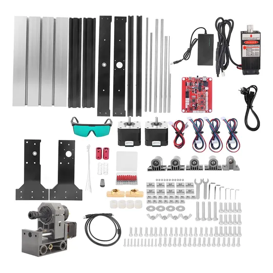 Grabador Cnc 3018 Pro 500 Mw Grbl Control Para Tallado En 3