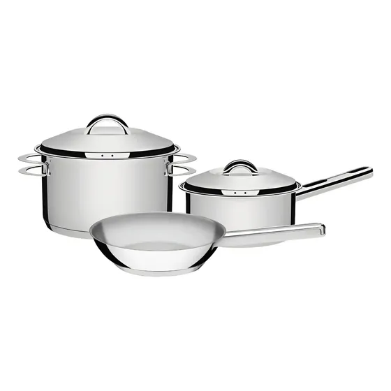 Batería de cocina Tramontina Solar Acero Inoxidable